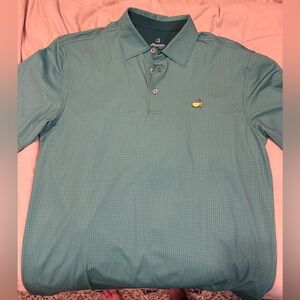 Masters Tech Green Polo Shirt